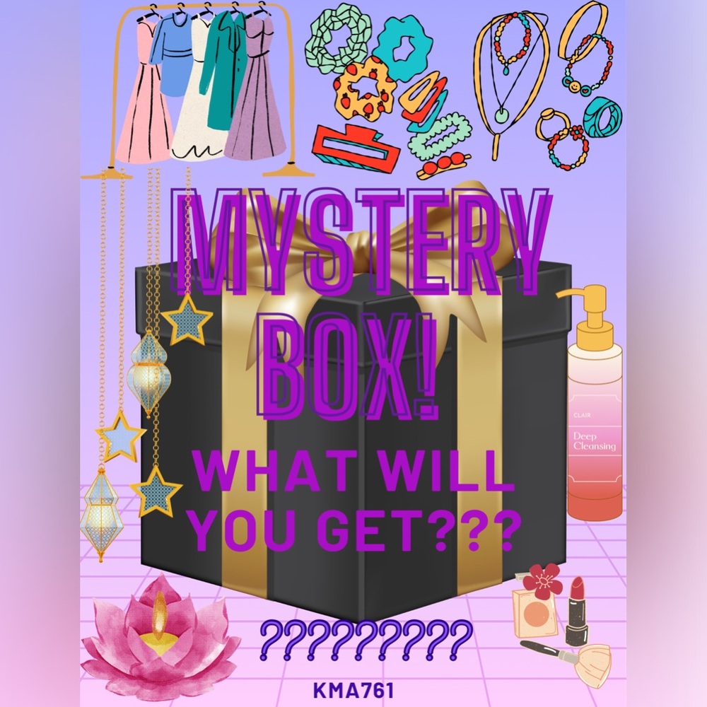 MYSTERY BOX! What will you get? 👀 LARGE size box. Please read DESCRIPTION